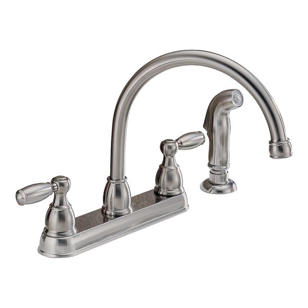 Delta Peerless Claymore Series P299575LF-SS Kitchen Faucet, 1.8