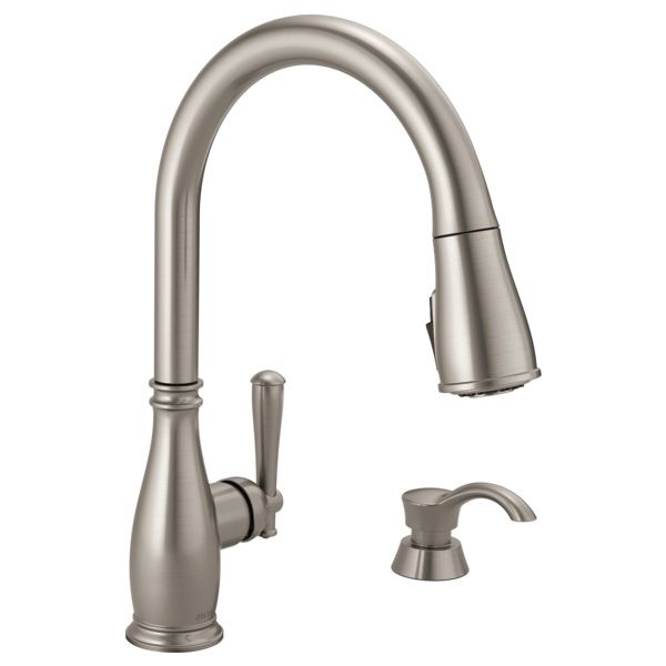 Delta Charmaine Series 19962Z-SSSD-DST Kitchen Faucet, 1.8 gpm