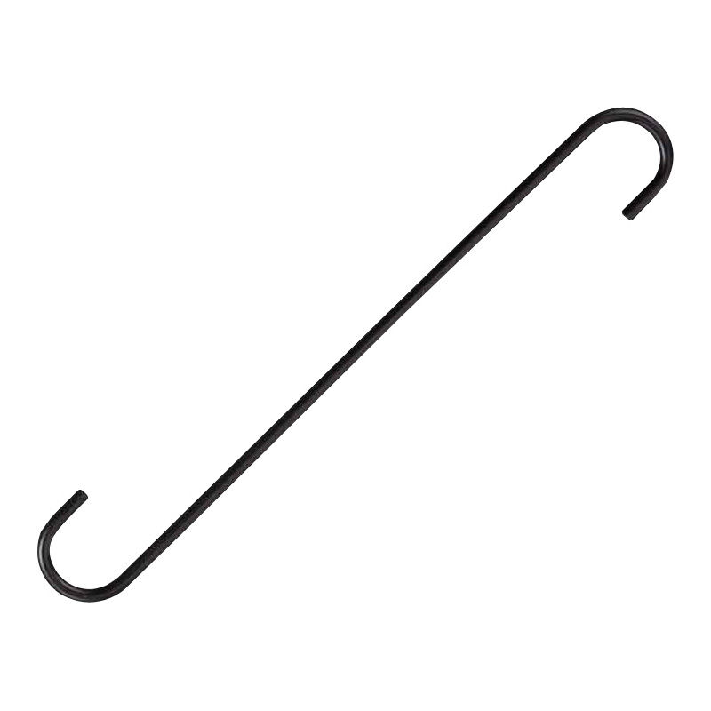Landscapers Select GB0123L Extender S-Hook, 12 in H, Steel, Black, Hanging  Mounting at Norfolk Hardware & Home Center | Plant Hooks & Hangers