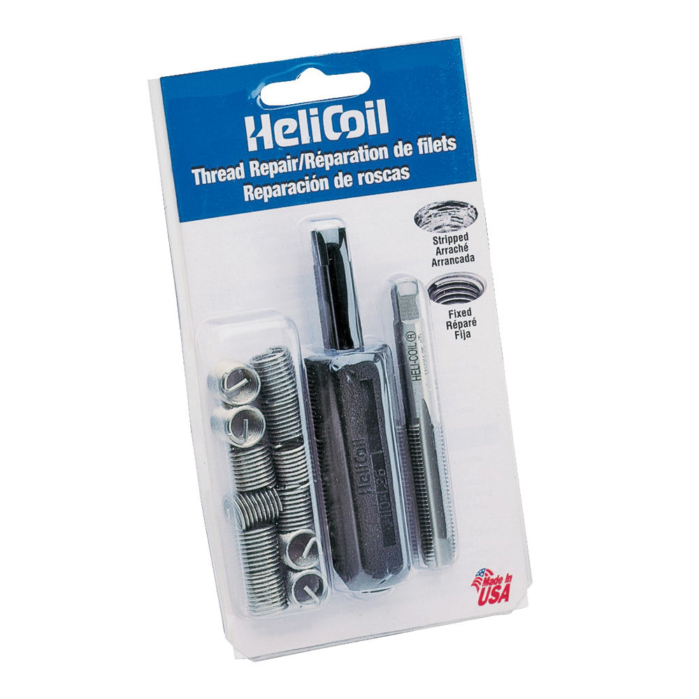 Heli-Coil 5546-10 Thread Repair Kit, 13/32 in, 15 mm L, Stainless
