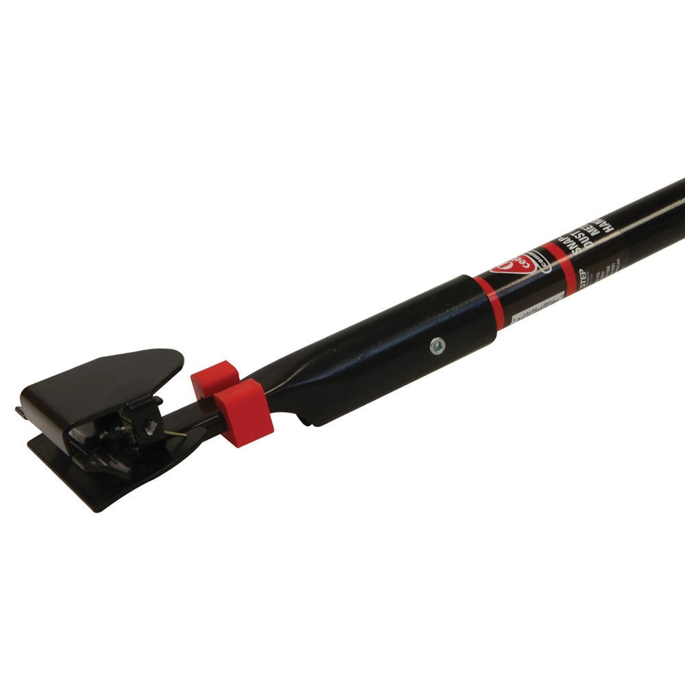O-Cedar Commercial Snap-On 96161 Mop Handle, 60 in L, Steel, Black