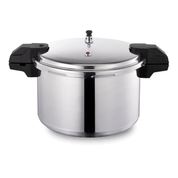 Mirro MIR-92122A Pressure Cooker, 22 qt, Aluminum, Silver