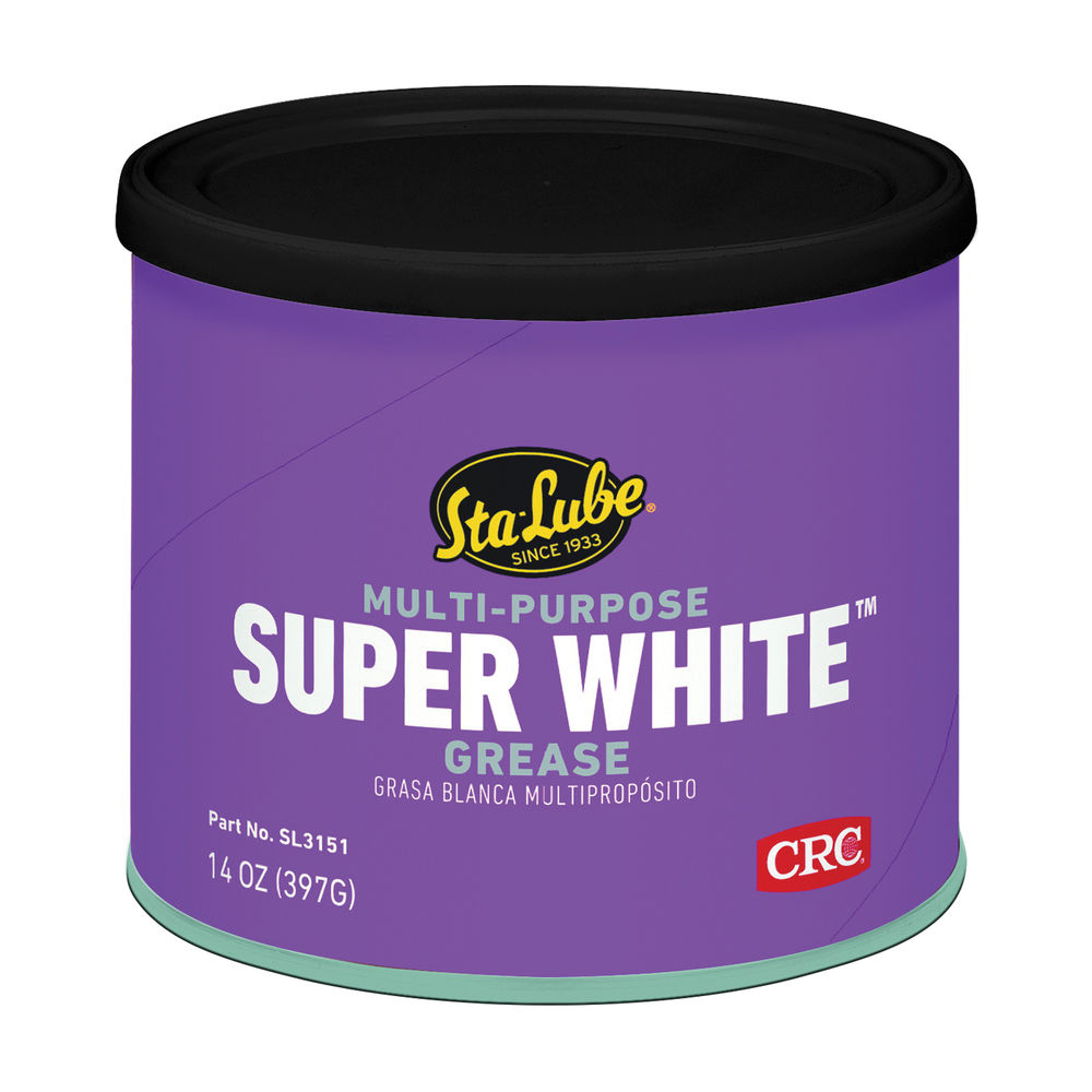 Sta-Lube SUPER WHITE SL3151 Lithium Grease, 14 oz Can, White at