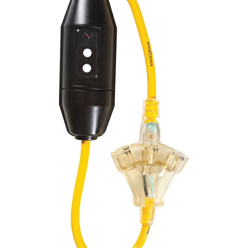 CCI 2816 Power Block, 2 ft Cable, 6 ft L, 15 A, 125 V, Yellow at