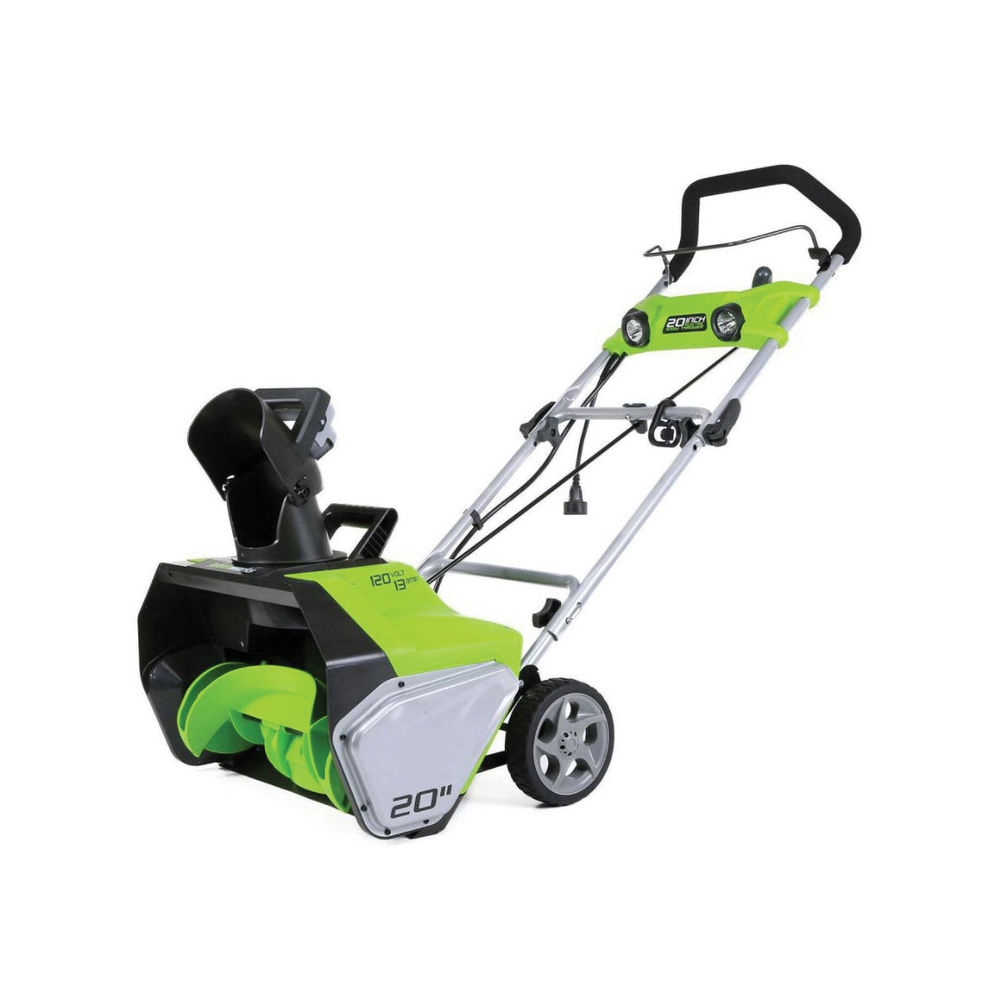 [2本組]パワーアップ 波動アンクレット（BL/W 250mm) Greenworks 2600202 Snow Blower, 13 A, 120 V, 1-Stage, 20 in W