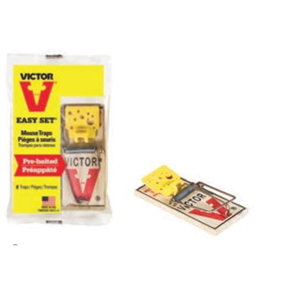 Victor Easy Set M035 Mouse Trap, Reusable, Wood at Norfolk