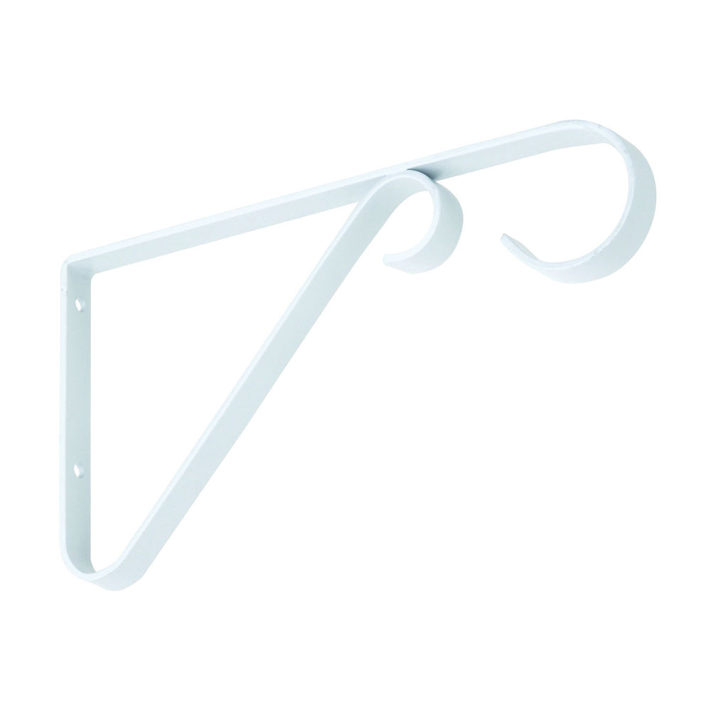 National White Plant Bracket - 6"
