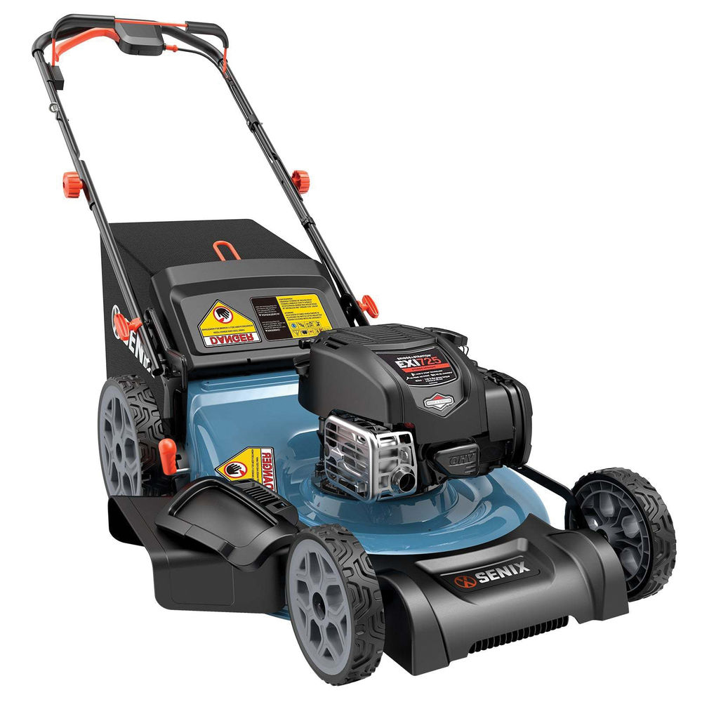Senix LSSG-H2 Self-Propelled Lawn Mower, 163 cc Engine