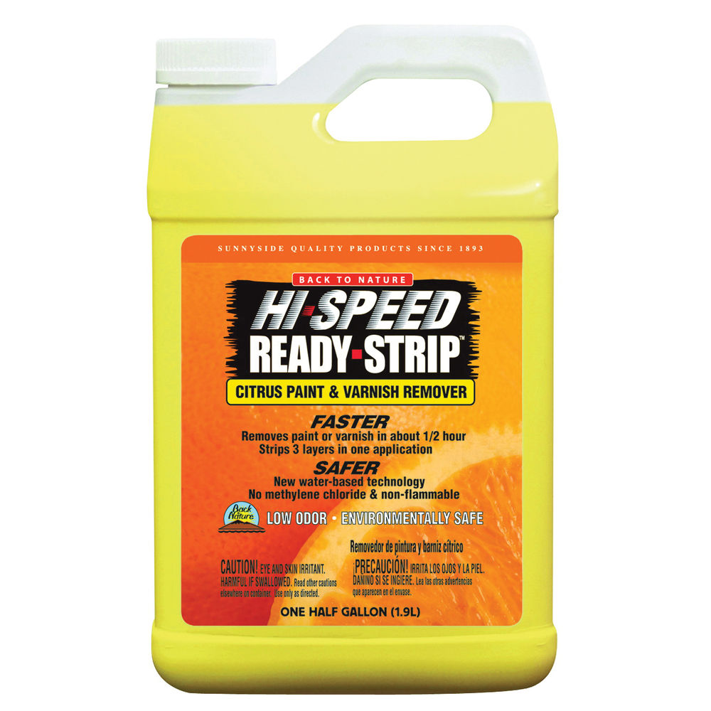 Sunnyside 65664 Paint/Varnish Remover, Creamy Gel, Mild, 0.5 gal