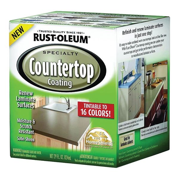 ムク SAR Rust-Oleum 246068 Countertop Paint, Liquid, Solvent-Like, 824 mL
