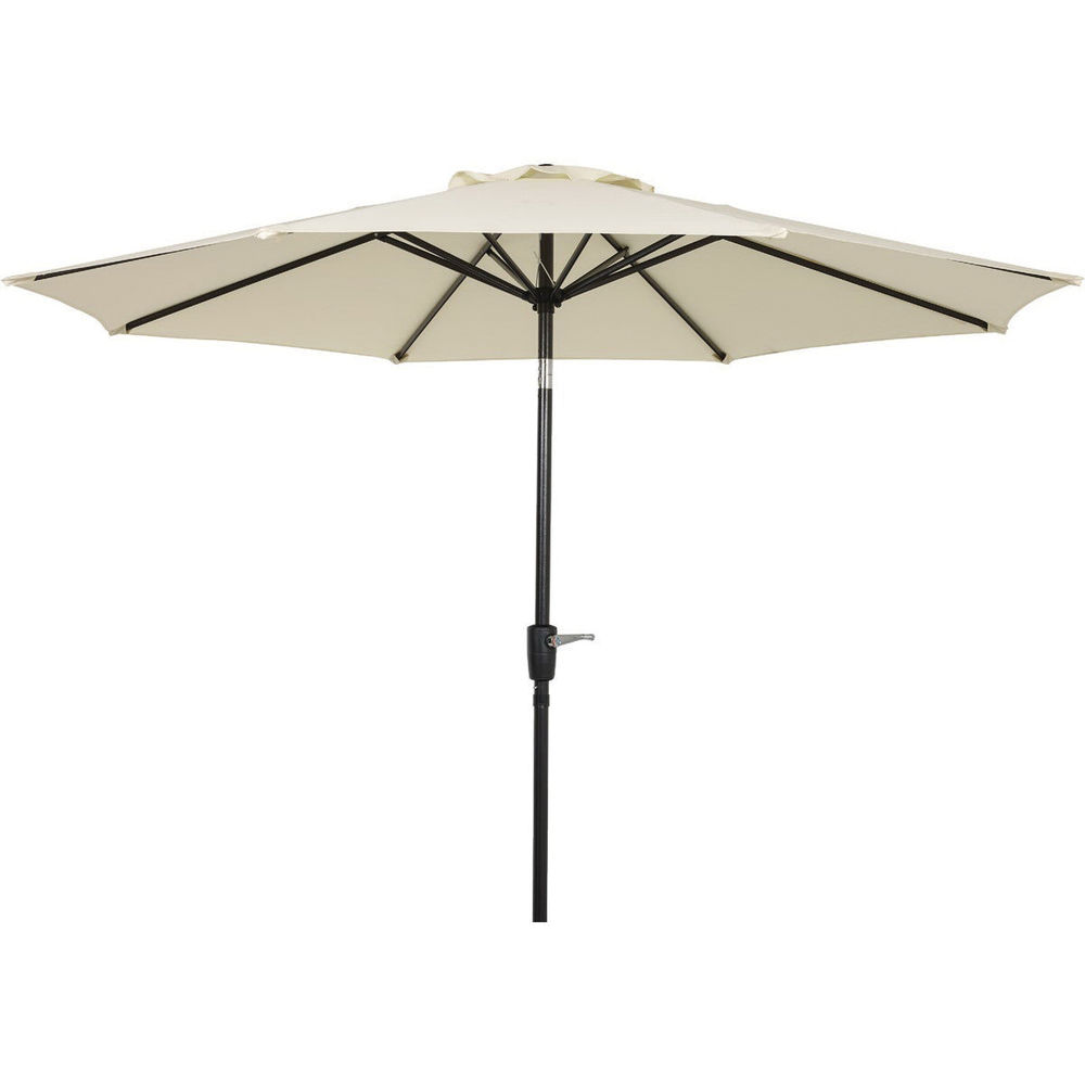 7-1 2 ft push-up patio umbrella Frankford Laurel 7 1/2 Ft. Flat Top Umbrella, Steel Ribs