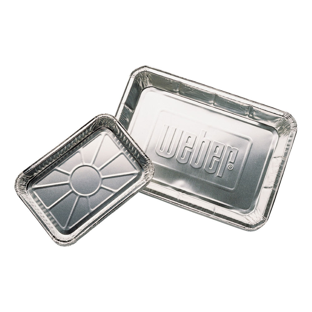 Weber 6415 Drip Pan, 8-1/2 in L, 6 in W, Aluminum at Norfolk