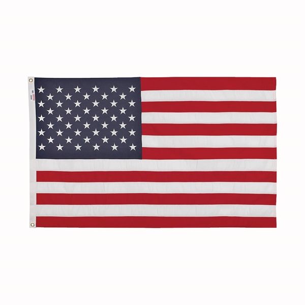 Valley Forge USDT3 USA Flag, 3 ft W, 5 ft H, Spun Polyester at