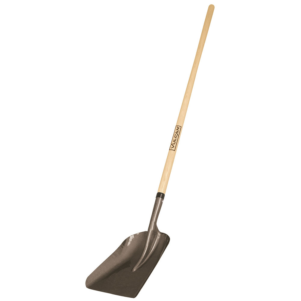 Vulcan 34544 Street Shovel, Ashwood Handle, 48 in L Handle at