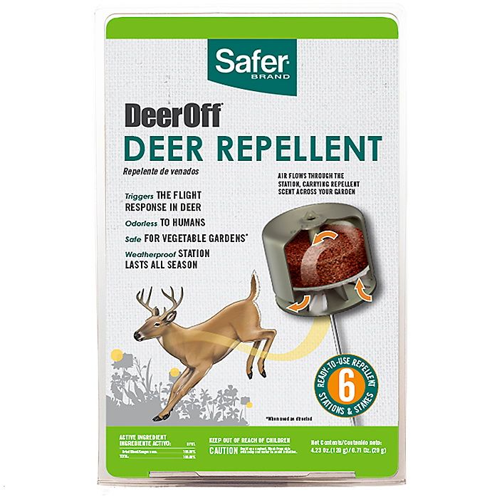 Safer Deer-Off Deer Repellent Stations