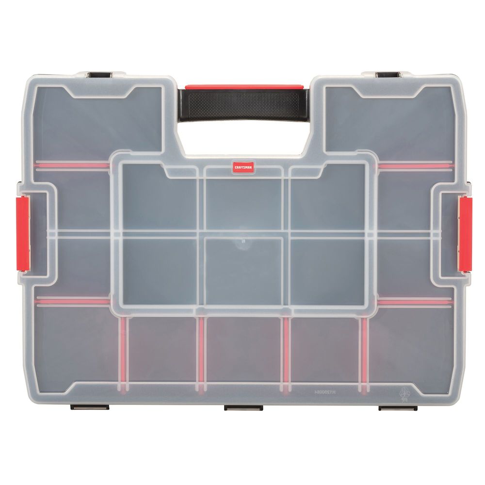 Cm. Orgnzr Bl/Rd 15Comp at Hill's Ace Hardware & Lumber