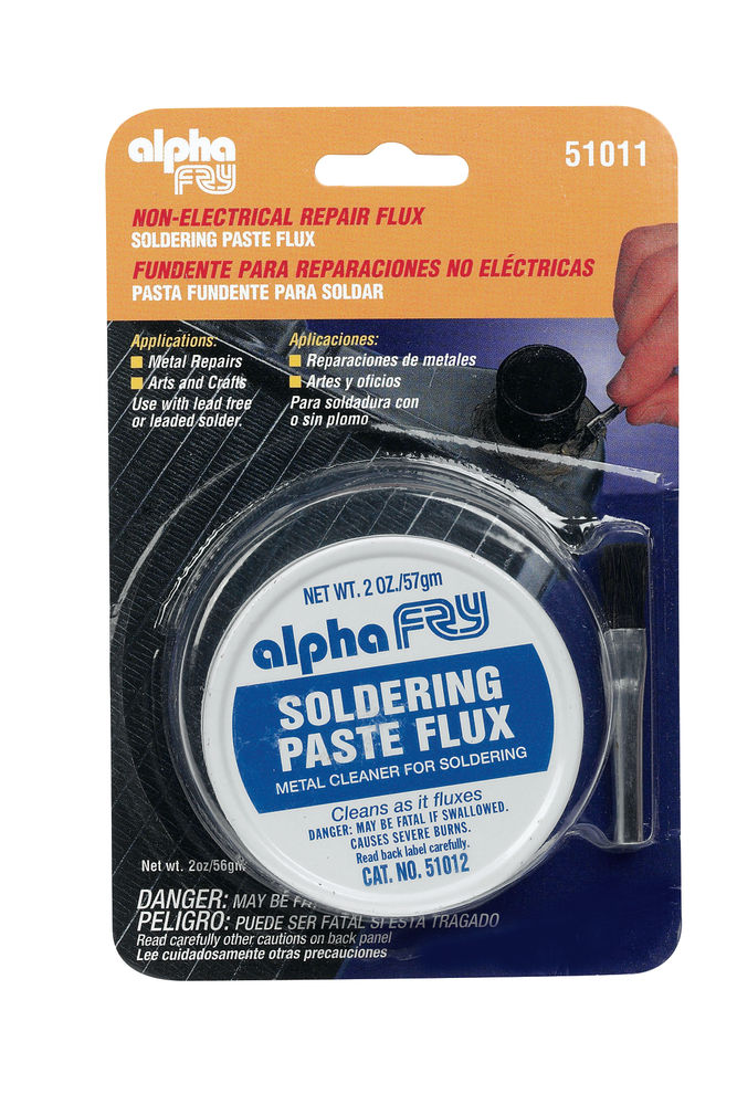 Paste Flux/Brush 2 Oz.. at Hill's Ace Hardware & Lumber | Solder