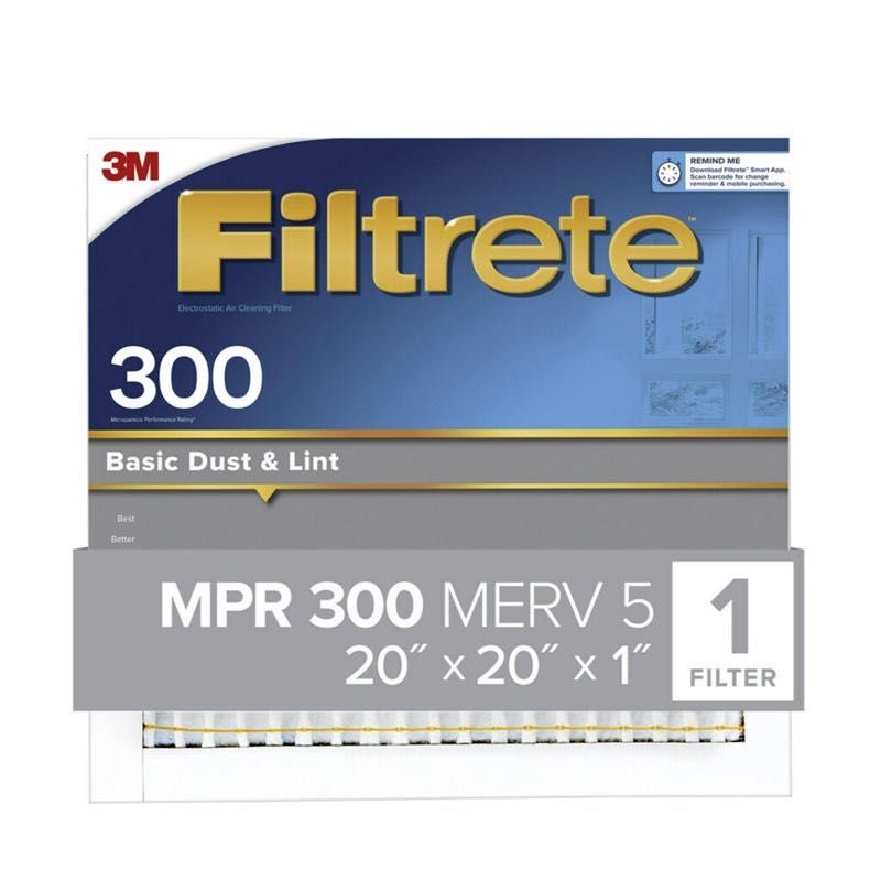 Air Filter 20X20X1 300Mpr at Family Hardware | Pleated 1