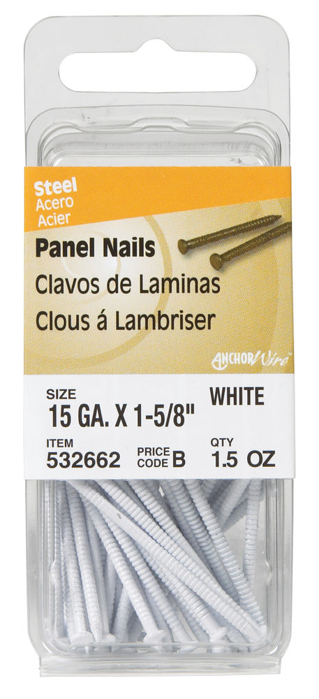 banbi-no★neil partsさん専用です！ Nail Panel 1-5/8 White 1.5 at Hill's Ace Hardware & Lumber | Wire