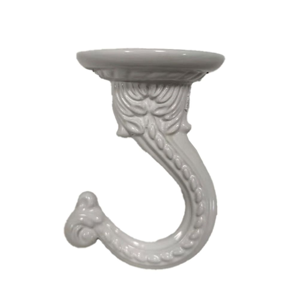 Swag Hook Zinc White 2