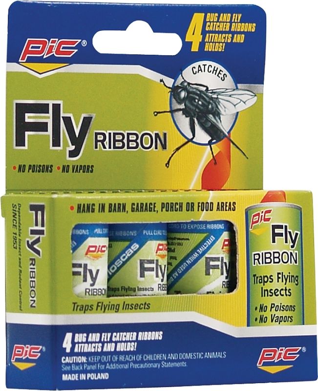 Pic FR3B Bug & Fly Catcher Ribbon 4pk at Central Valley | Insecticides