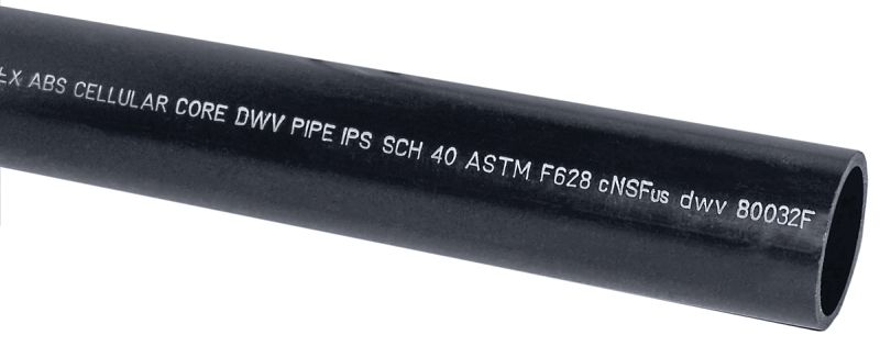 ABS Foam Core Pipe 3-in x 20-ft at Central Valley | ABS Pipe