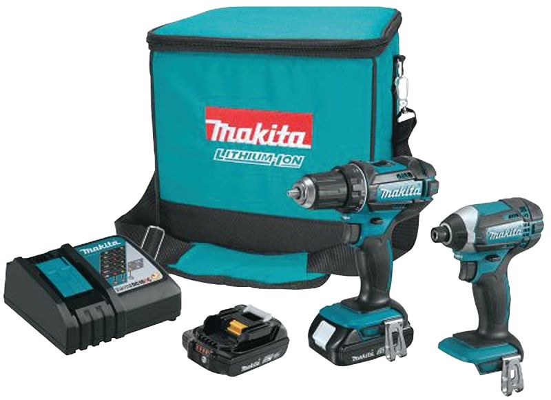Makita CT225SYX 18V LXT Cordless Compact Drill/Impact Combo Kit at