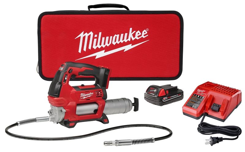 Milwaukee 2646-21CT M18 Cordless 2-Speed Grease Gun Kit at Central