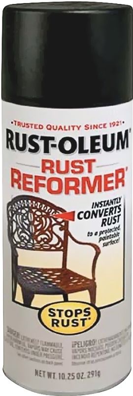 Rust-Oleum 215215 Stops Rust Reformer Flat Black 10.25oz Spray at