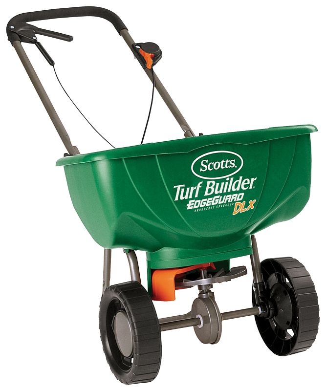 Scotts 76232 Turf Builder EdgeGuard DLX Broadcast Spreader at