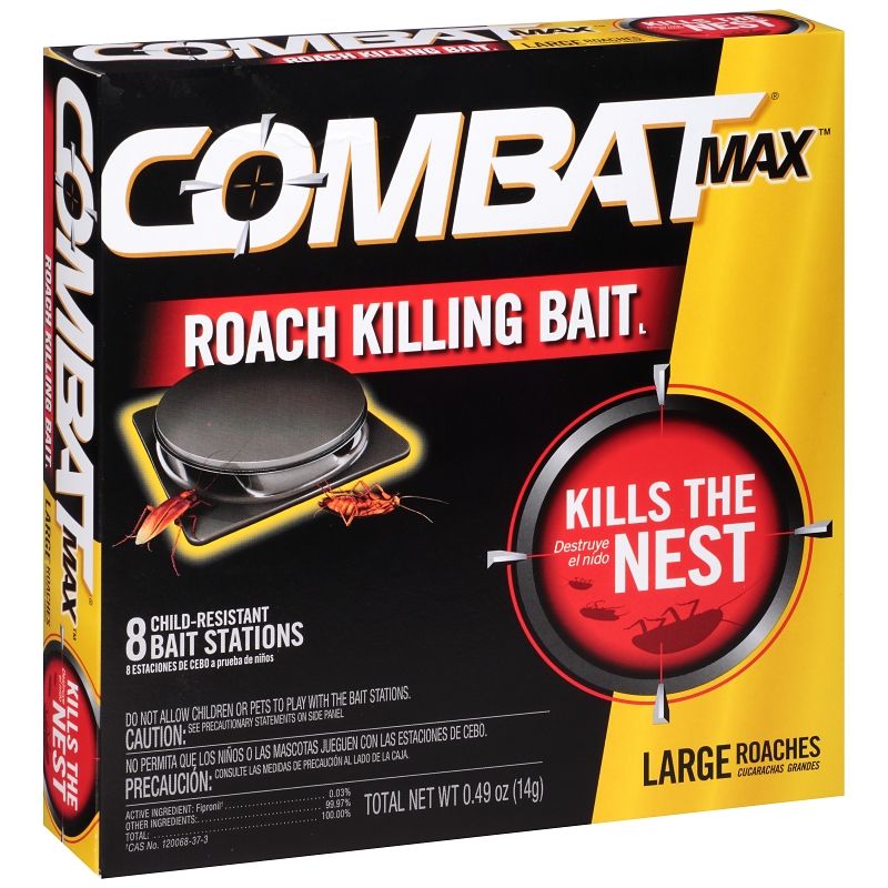 Max roach など　【5枚セット】 Combat 51913 Max Roach Killing Child-Resistant Bait Station 8pk at