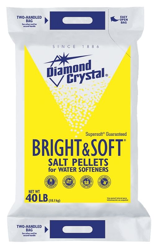 Diamond Crystal 100012407 Bright & Soft Water Softening Salt