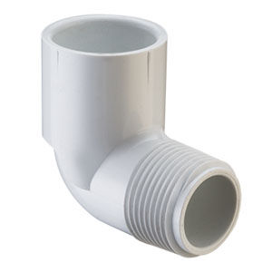thumbnail image 2 of Spears 1 Inch PVC 90 Degree Street Elbow - SCH 40 Threaded Plumbing Fitting 2 of 12