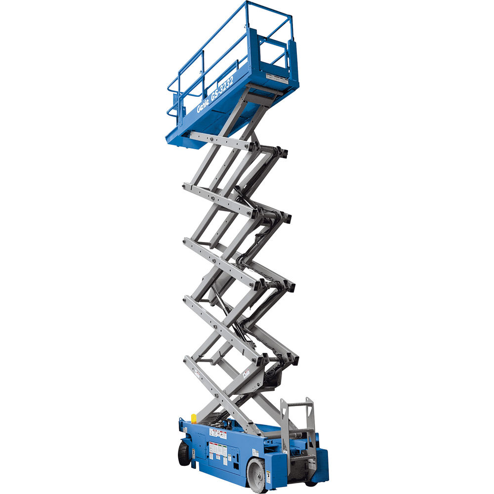 32' Scissor Lift (Genie) Rental - 4-Hour at Doug Ashy Building ...