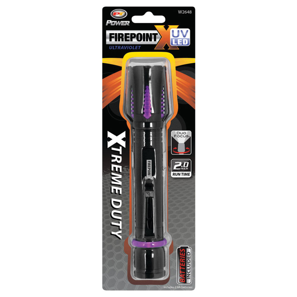 Firepoint X Series Flashlight, AA Battery, LED Lamp, Adjustable