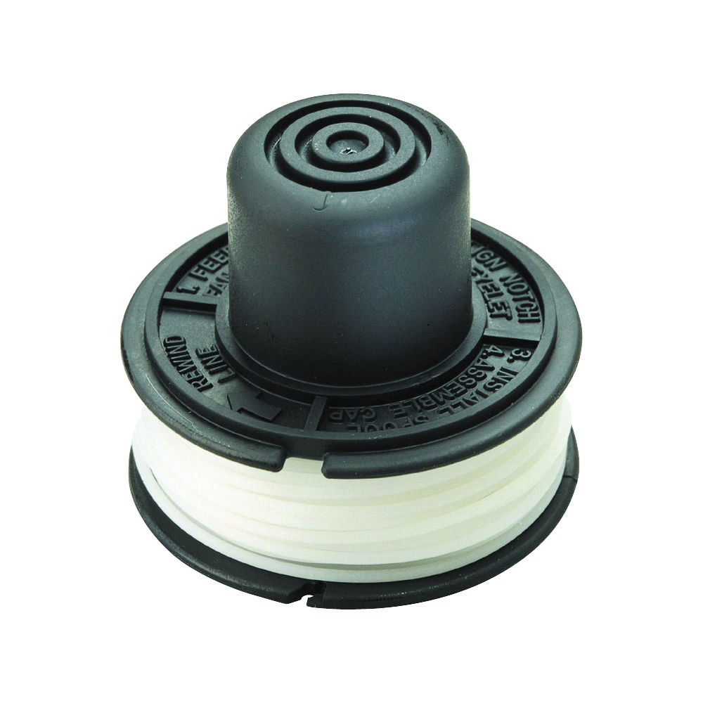 Bump Feed Spool, 0.065 in Dia, 20 ft L, Nylon, White at Anawalt