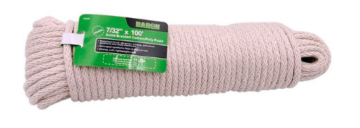 Lumber Jack Ropes Baron Cotton Rope, 7/32 x 100 at Ashby Lumber | Sash Cord