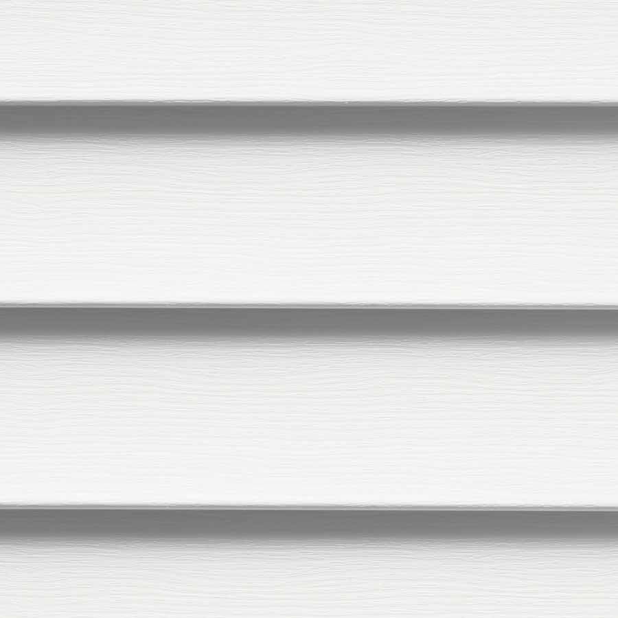 Residential White Vinyl Siding 0.042 at Belletetes Residental Siding