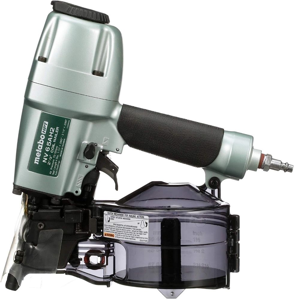 Metabo NV65AH2 Coil Siding Nailer at Belletetes | Hitachi Tools