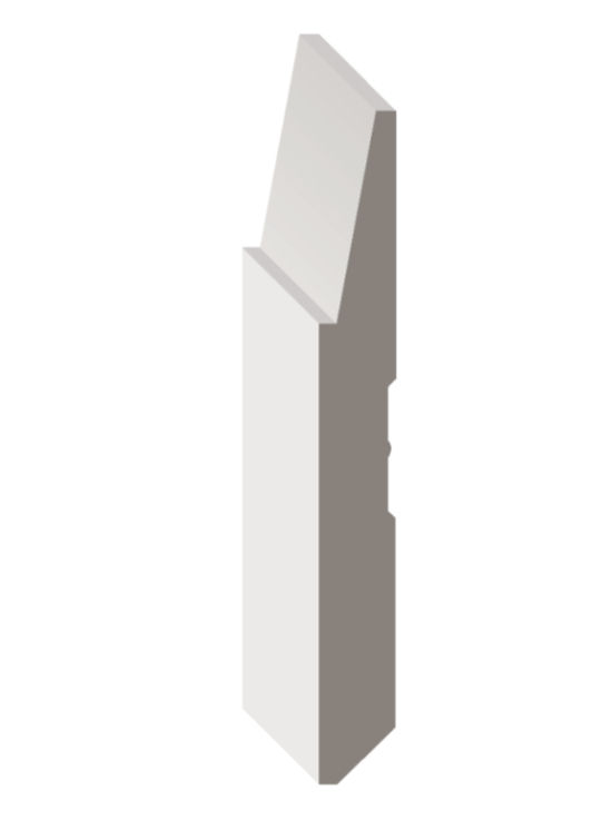 Step Mdf Baseboard 5/8x5-1/2x168