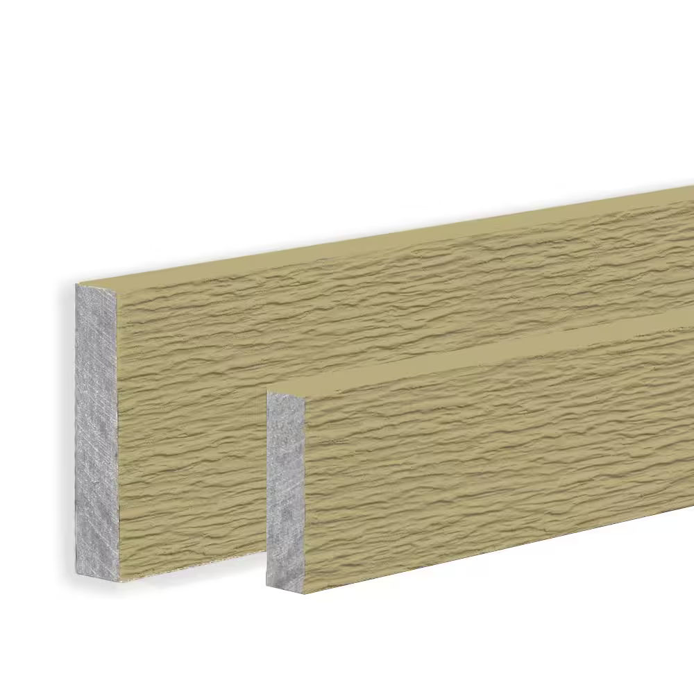 4点SET ×hardies user_3dab715a James Hardie 4/4x2-1/2x12-Feet HZ10 Primed Rustic Batten at