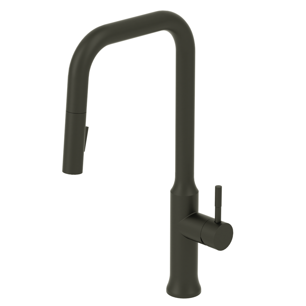 Shop Tenzo, SingleHandle Kitchen Faucet Regia Matte Black at