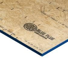 3/4 in. x 4 ft. x 8 ft. T & G Huber Blue Plus