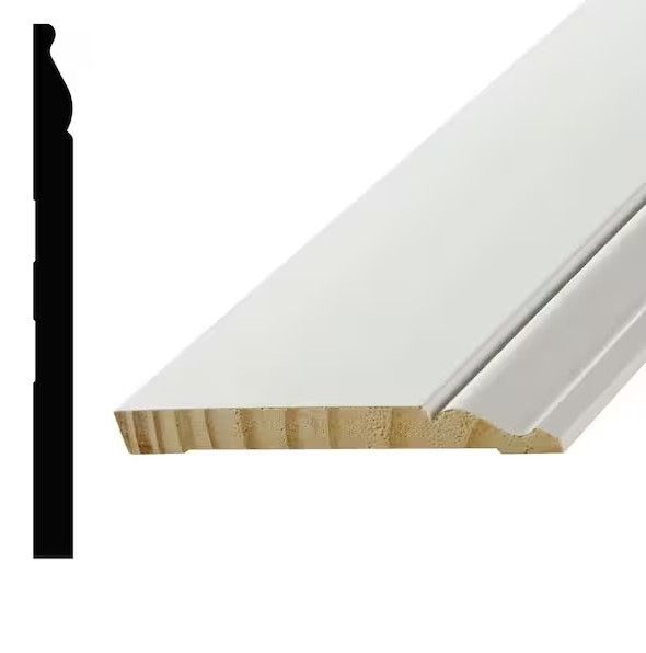7-1/4" Primed Speedbase at Moore Lumber and Hardware Co | Primed Moldings