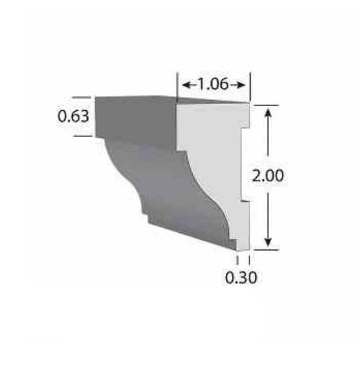 Pvc Rake Molding 2