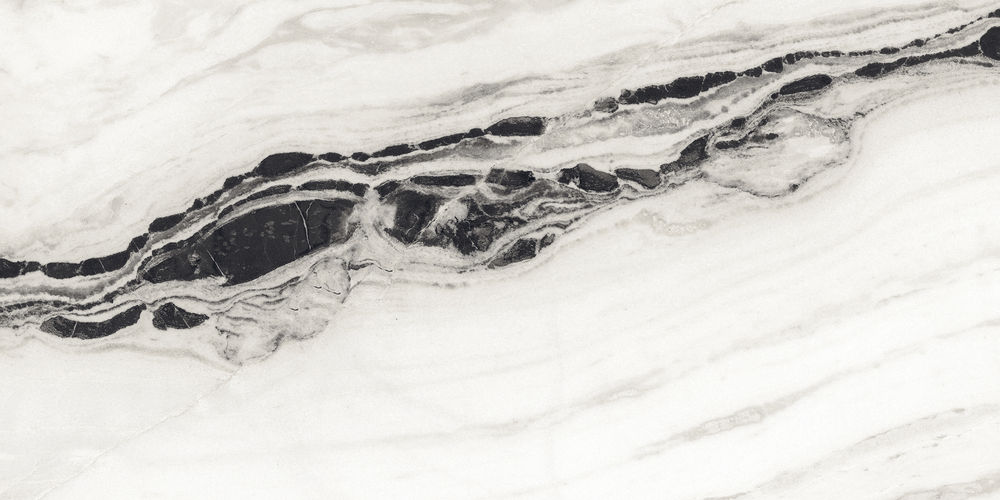 32x64" Bianco Nero Porcelain Tile White Noir (Price Per Square Foot