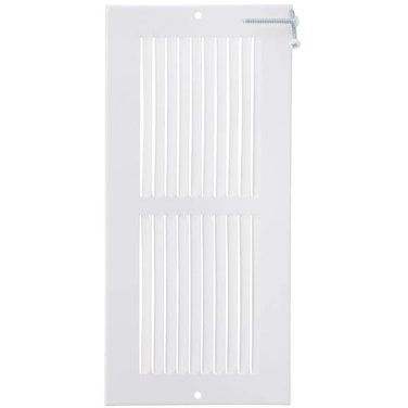 Imperial Seitenwand-Gitter, 15,2 Cm X 61 Cm, 20 Grad Winkel, Pulverbeschichtet In Weiß