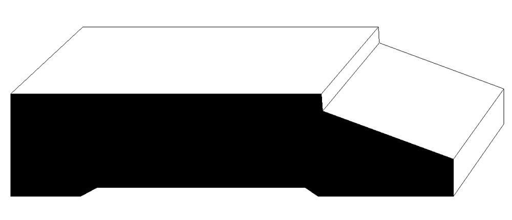 Shop 3 4 X 3 1 2 Contemporary Casing Primed MDF 14 Long Pcs At The 