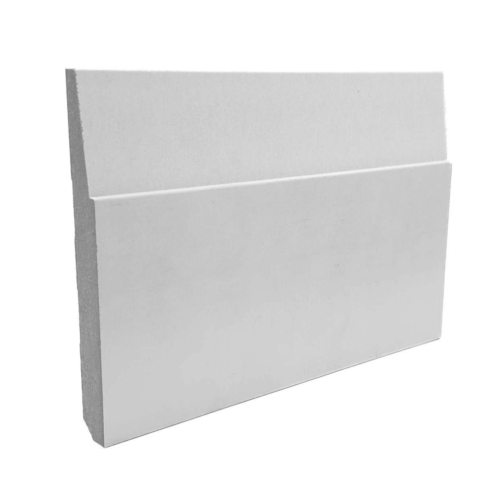MDF Step Bevel Baseboard 5/8