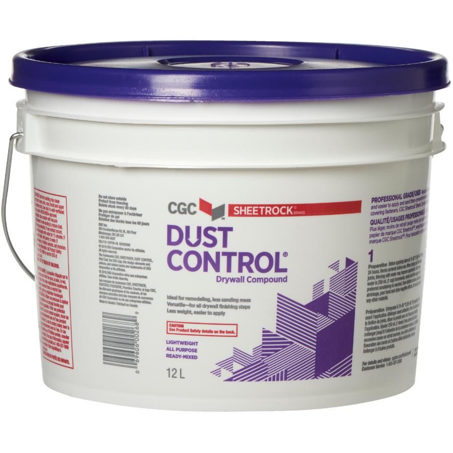 Shop Sheetrock 12L Dust Control Compound at Downtown Lumber Drywall